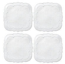 Load image into Gallery viewer, White Square Skyros Coasters