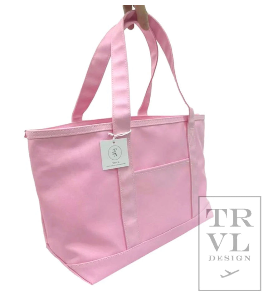 TRVL Tote - Solid Pink