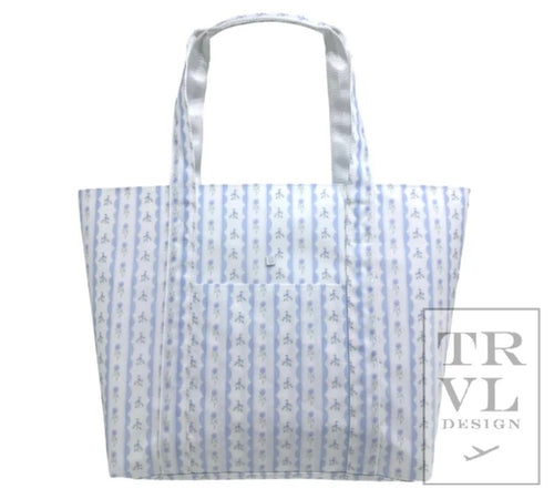 TRVL Blue Ribbon Floral XL Tote