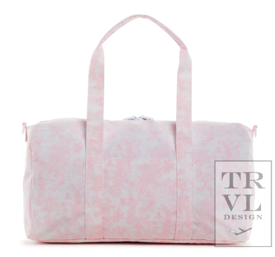 Bunny Toile Duffle - Pink