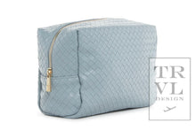 Load image into Gallery viewer, Luxe TRVL Woven Makeup Bag