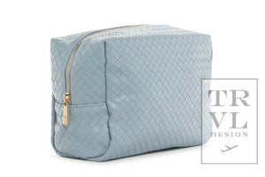 Luxe TRVL Woven Makeup Bag