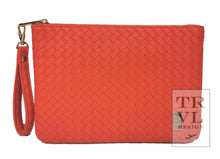 Load image into Gallery viewer, Luxe TRVL Wristlet - Orange