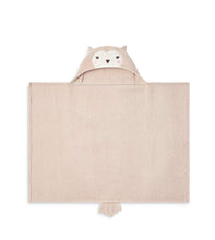Load image into Gallery viewer, Owl Hooded Towel