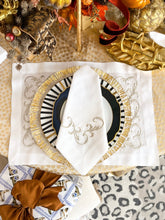 Load image into Gallery viewer, Festive Scroll Linens